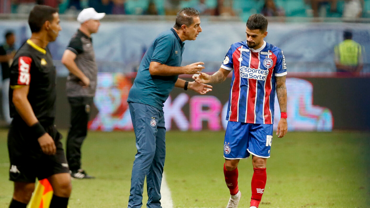Paiva valoriza 2º tempo contra o Volta Redonda, mas reconhece Bahia ‘desligado’