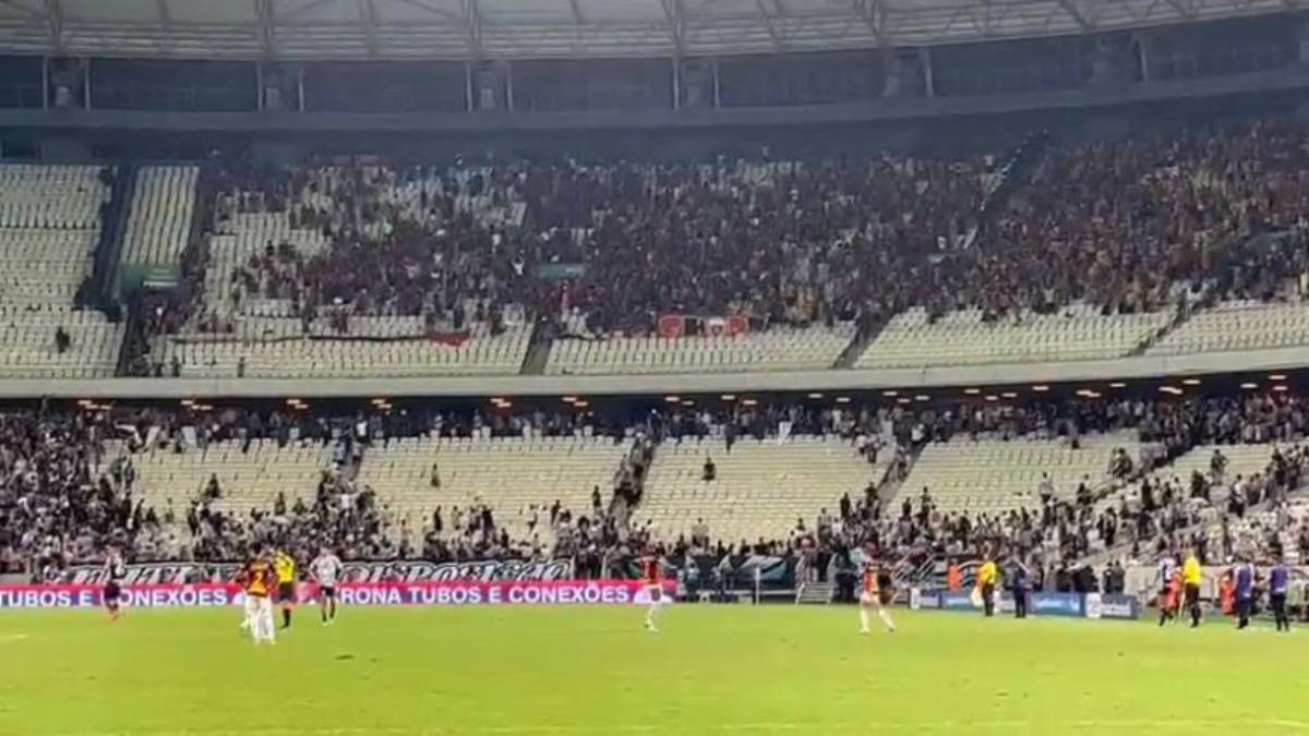 Árbitro relata confusão da final do Nordestão em súmula, mas não identifica qual torcida começou
