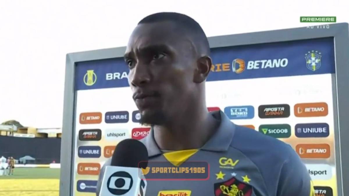 Destaque contra o Novorizontino, Jordan elogia desempenho do Sport fora de casa: “Ponto muito importante”