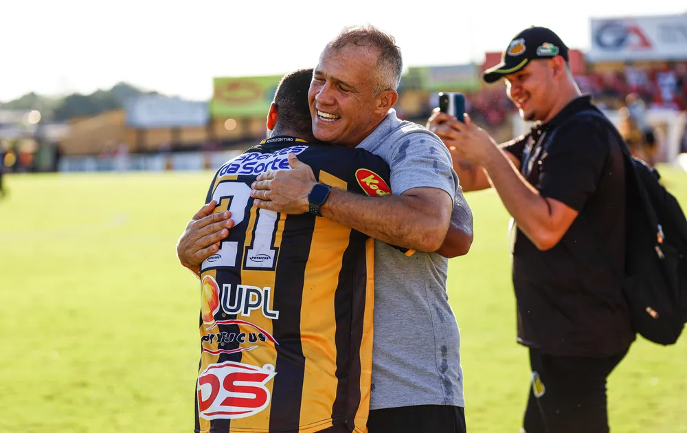 Atualmente à frente do Grêmio Novorizontino, Eduardo Baptista conquistou o acesso à Série A1 do Paulistão. Foto: Guilherme Videira/Noroeste EC