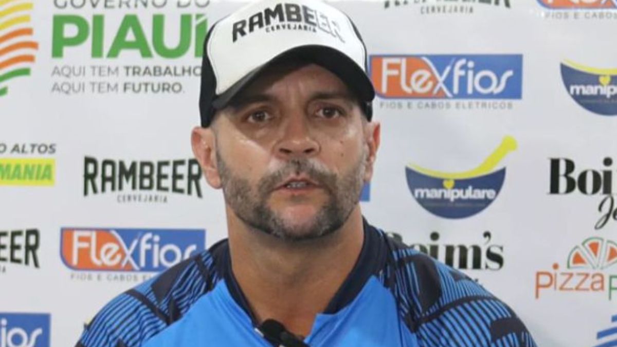 Técnico do Altos-PI vê convicção no time e projeta jogo competitivo contra o Manaus na 3° rodada da Série C