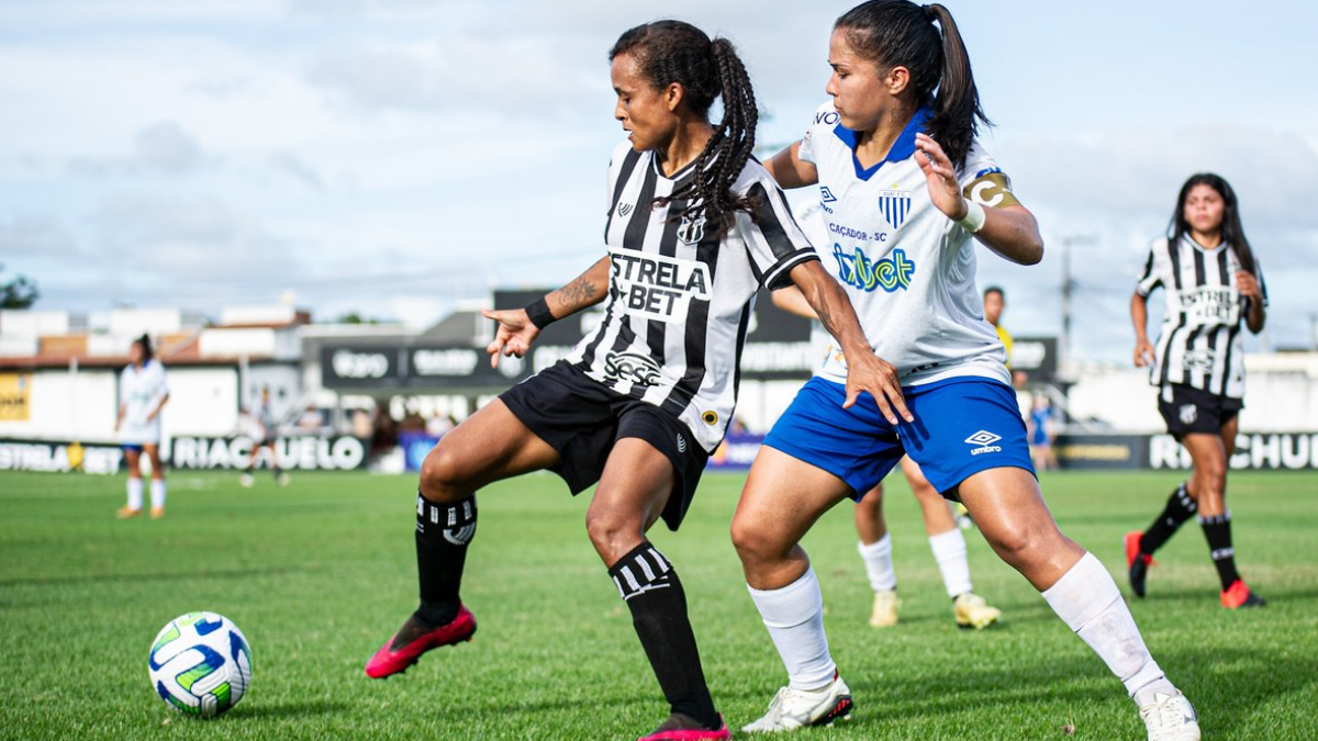 Meninas do Vozão: Ceará sai na frente, mas sofre virada e soma nova derrota no Brasileiro Feminino