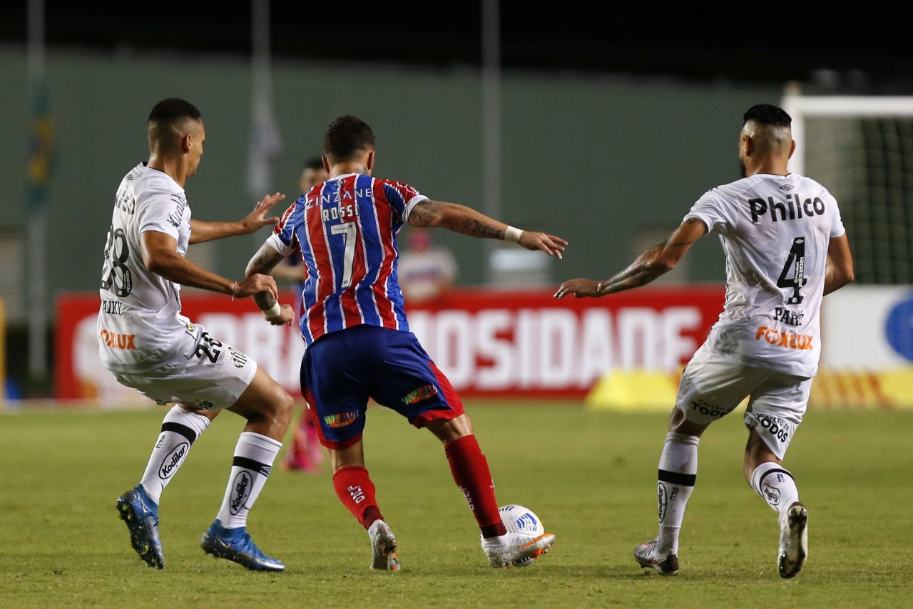 Bahia x Santos: Veja retrospecto, transmissão e escalações para o jogo da Copa do Brasil