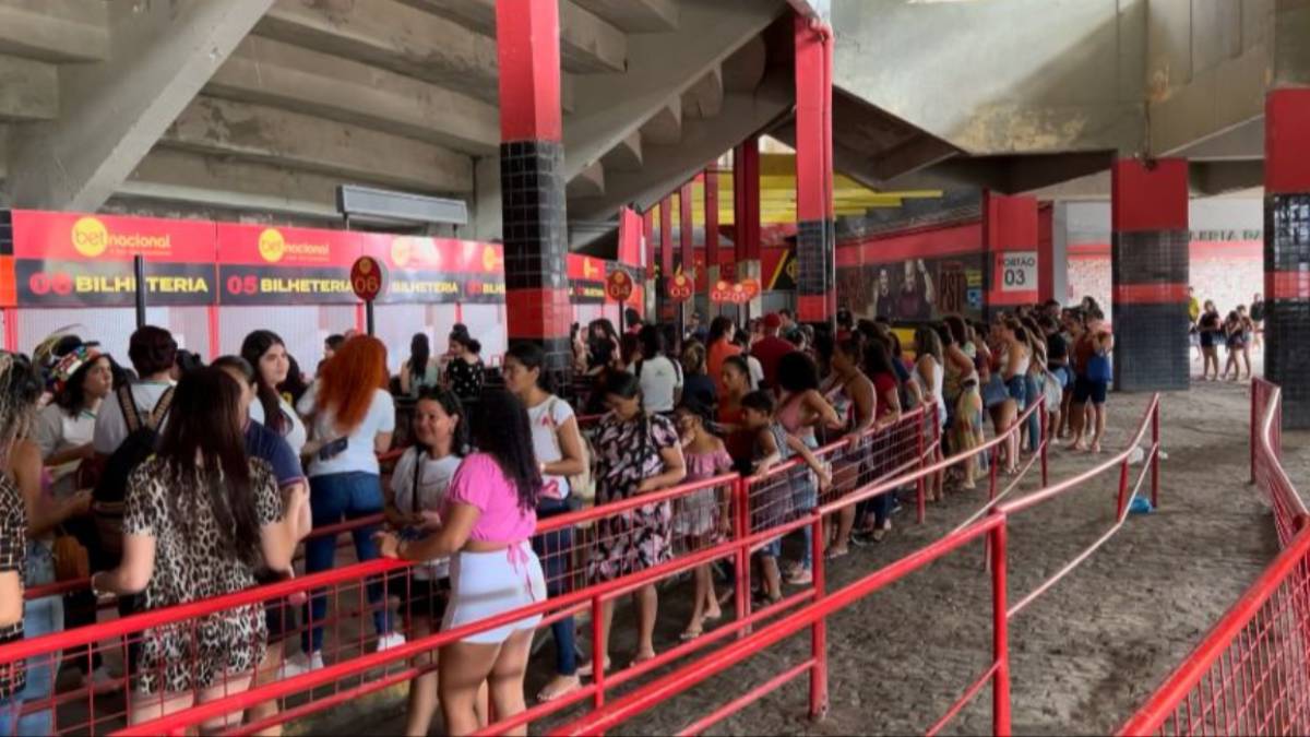 Sport detecta check-in de torcedoras rubro-negras para setor do ABC e muda procedimento