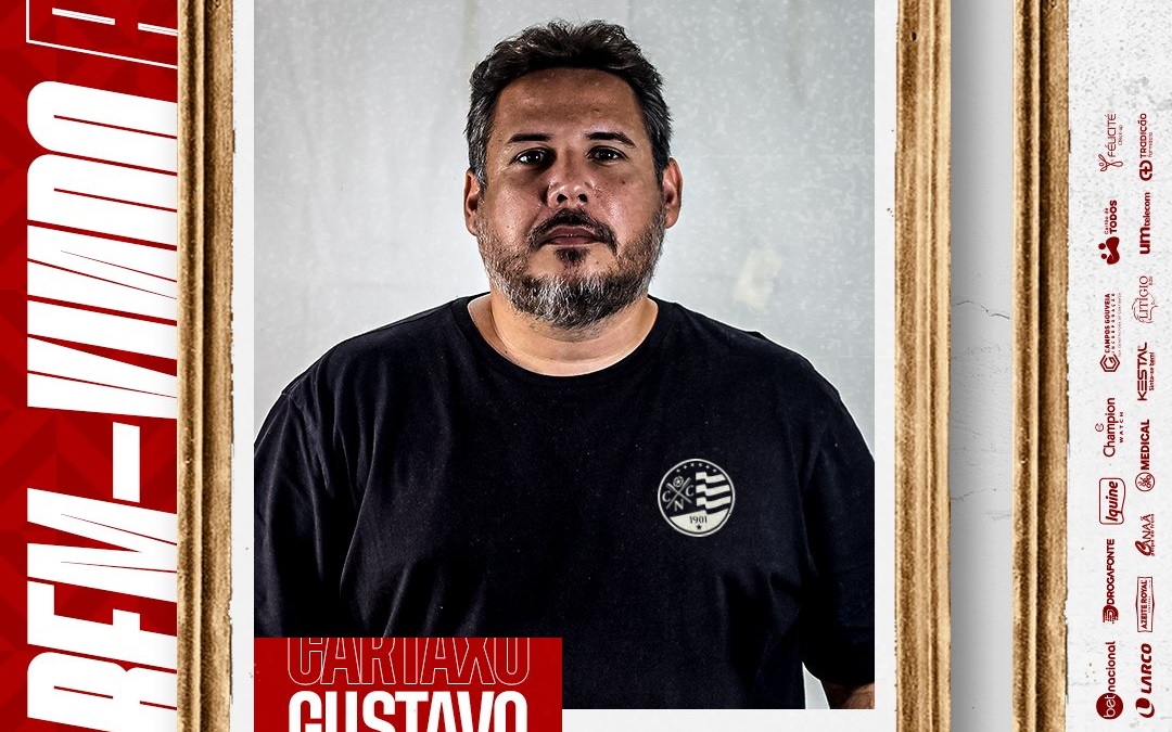 Náutico anuncia a contratação do executivo de futebol Gustavo Cartaxo, ex-ABC