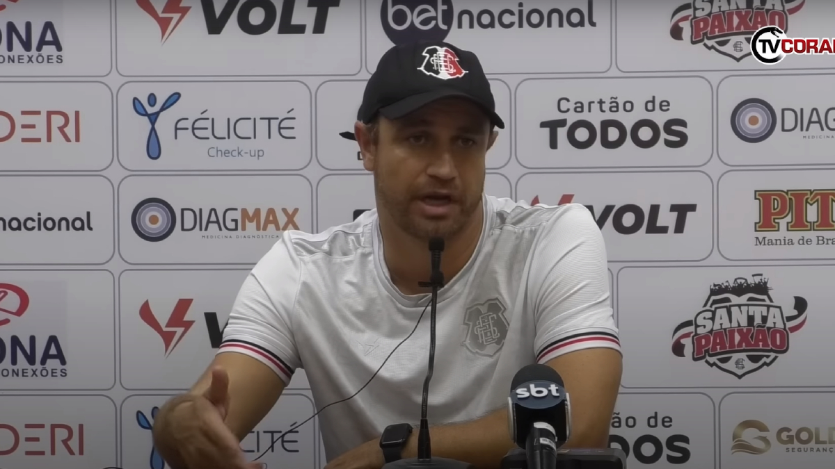 Técnico aponta bons números da defesa do Santa Cruz como chave para boa fase: “equipe equilibrada”