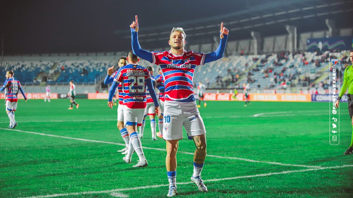 Fortaleza bate Palestino, elimina rival na Sul-Americana e chega à 3ª vitória consecutiva 1 Lucas Crispim - Fortaleza