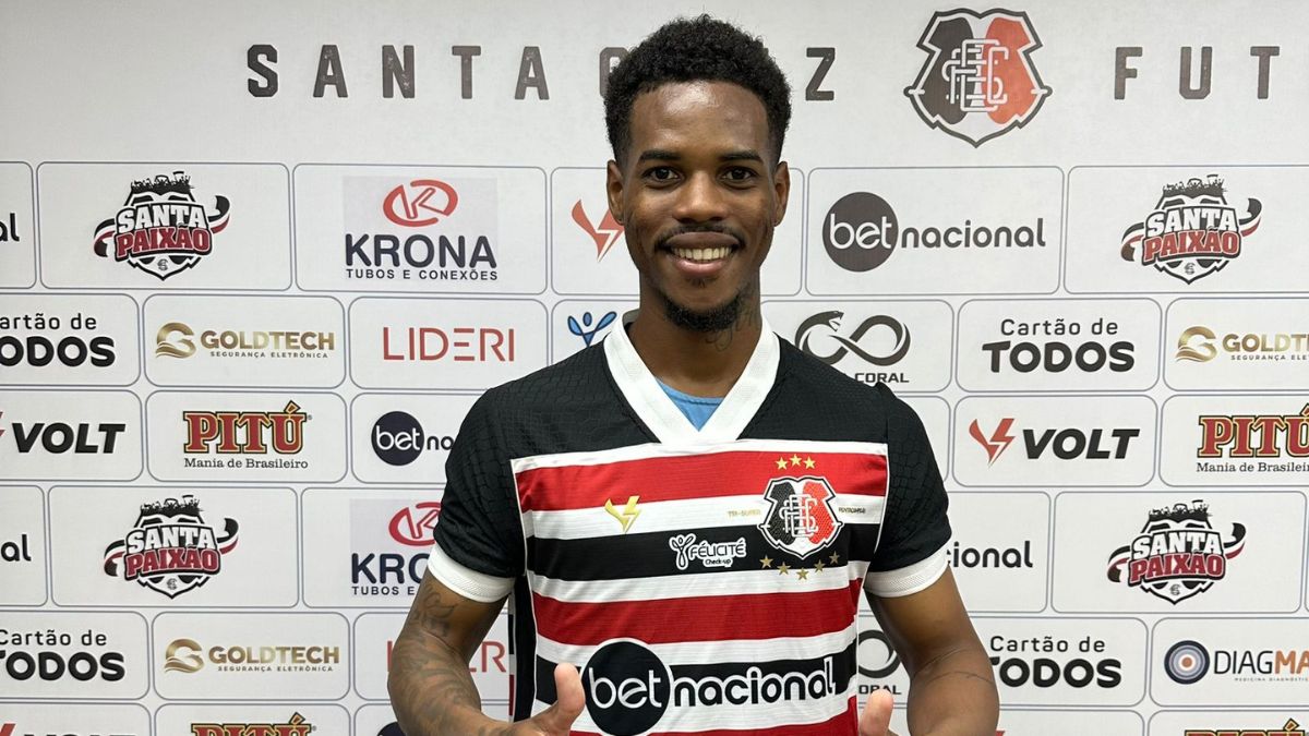 Ex-Náutico, Wagninho revela torcida de família tricolor e aponta estar 100% recuperado para atuar pelo Santa Cruz