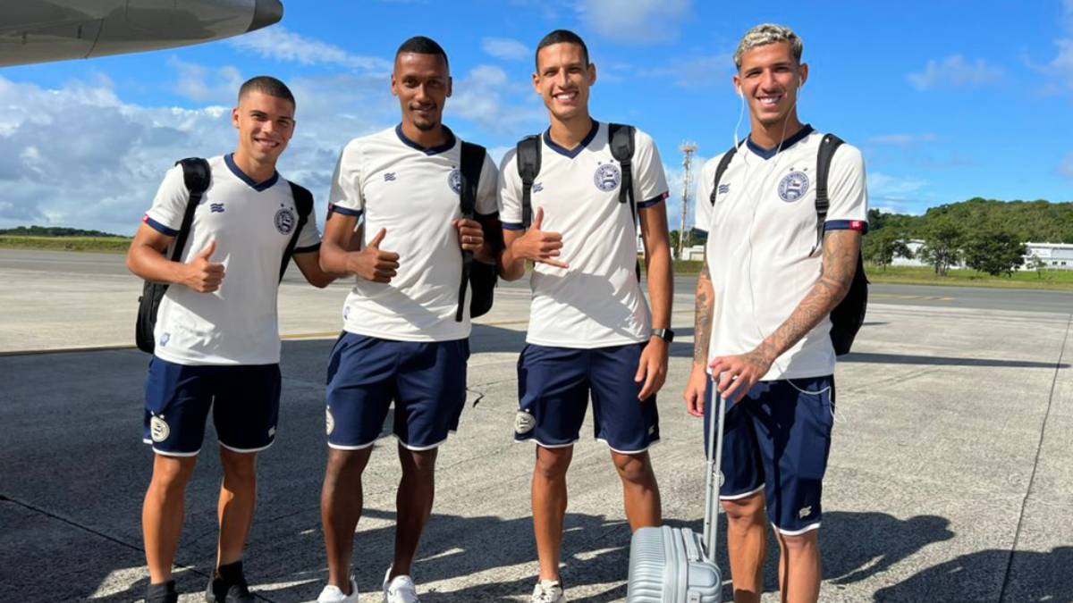 Sem Biel e Jacaré, Bahia encerra preparação e embarca para Fortaleza