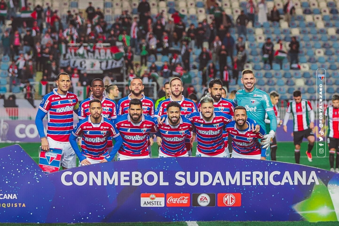 Fortaleza passou em primeiro lugar no seu grupo na Copa Sul-Americana