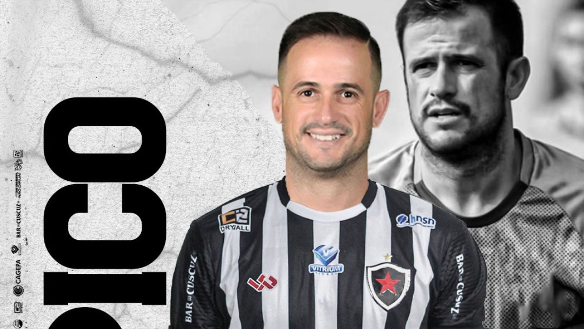Botafogo-PB oficializa a contratação do experiente atacante Pipico, ex-Santa Cruz