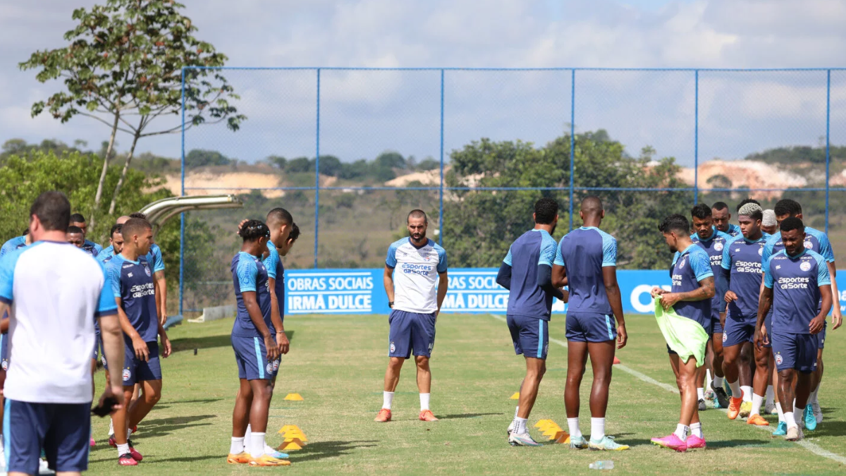 Série A: Bahia encerra preparação para encarar o Athletico