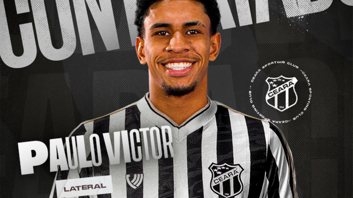 Ceará oficializa a contratação do lateral-esquerdo Paulo Victor 1 Posts