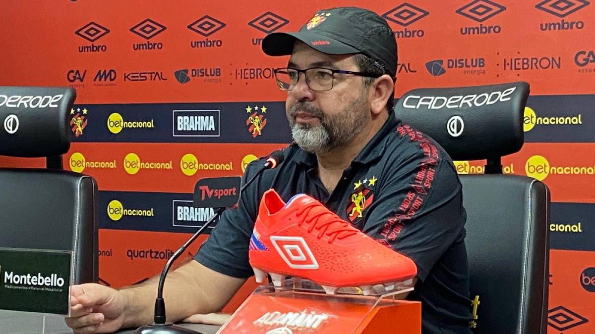 Enderson Moreira analisa momento do Sport na Série B: “O que a gente estava vivendo não era a realidade de competição”