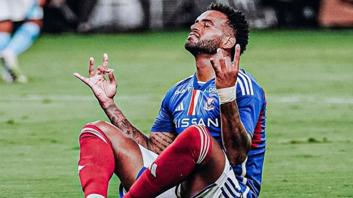 Após marcar gols em Manchester City e Celtic, pernambucano Anderson Lopes vive semana especial 2 Anderson Lopes, atacante pernambucano. Foto: Divulgação/J.League