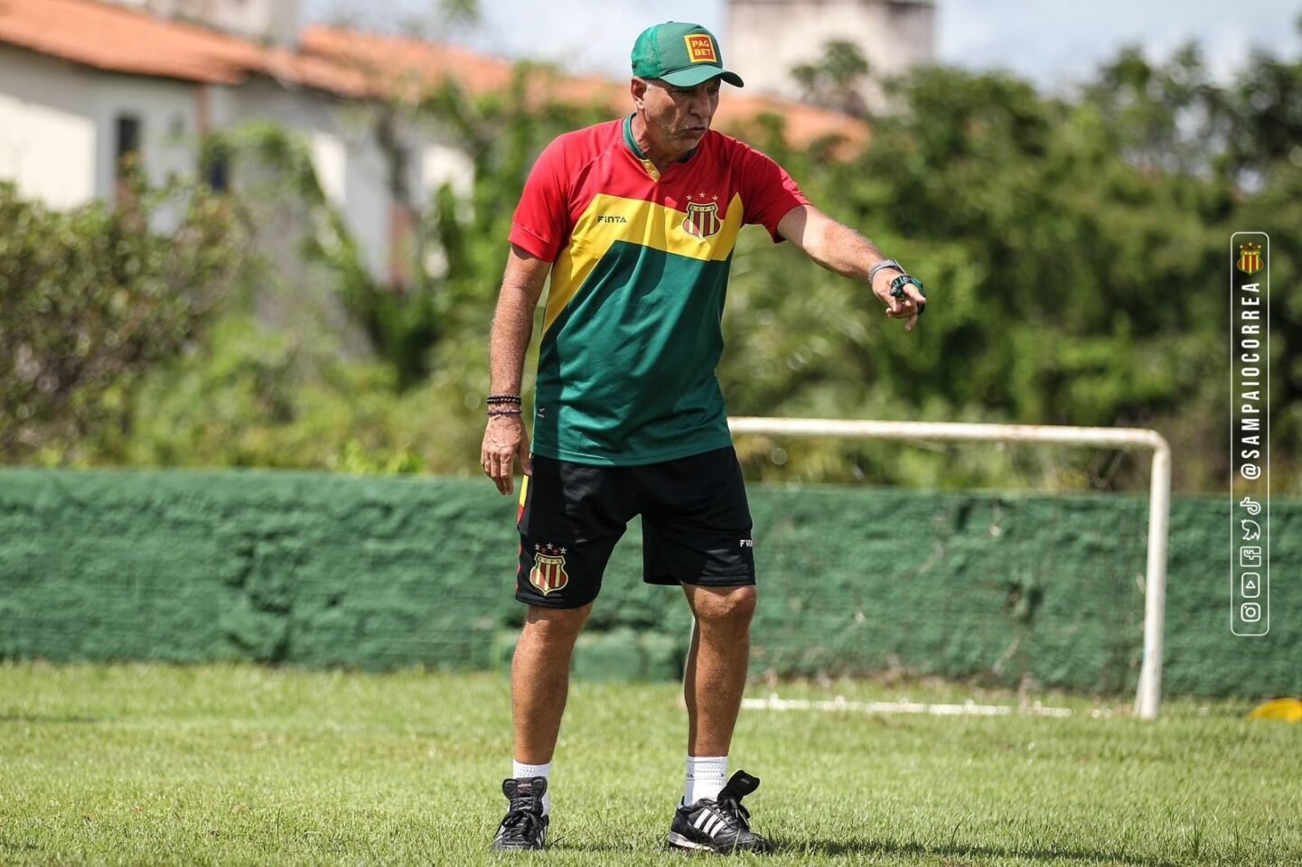 Márcio Fernandes, técnico do Sampaio Corrêa. Foto: Ronald Felipe/SCFC