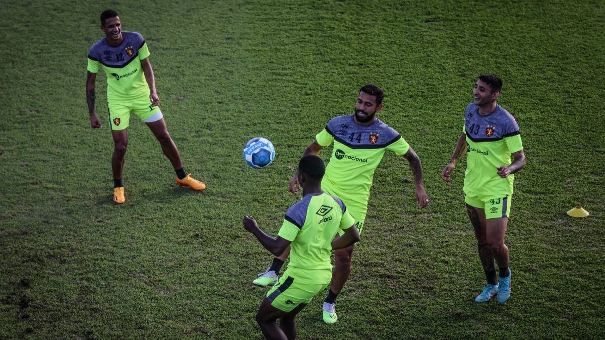 Com retorno de Jorginho, Sport finaliza preparação para duelo contra o Novorizontino, pela Série B