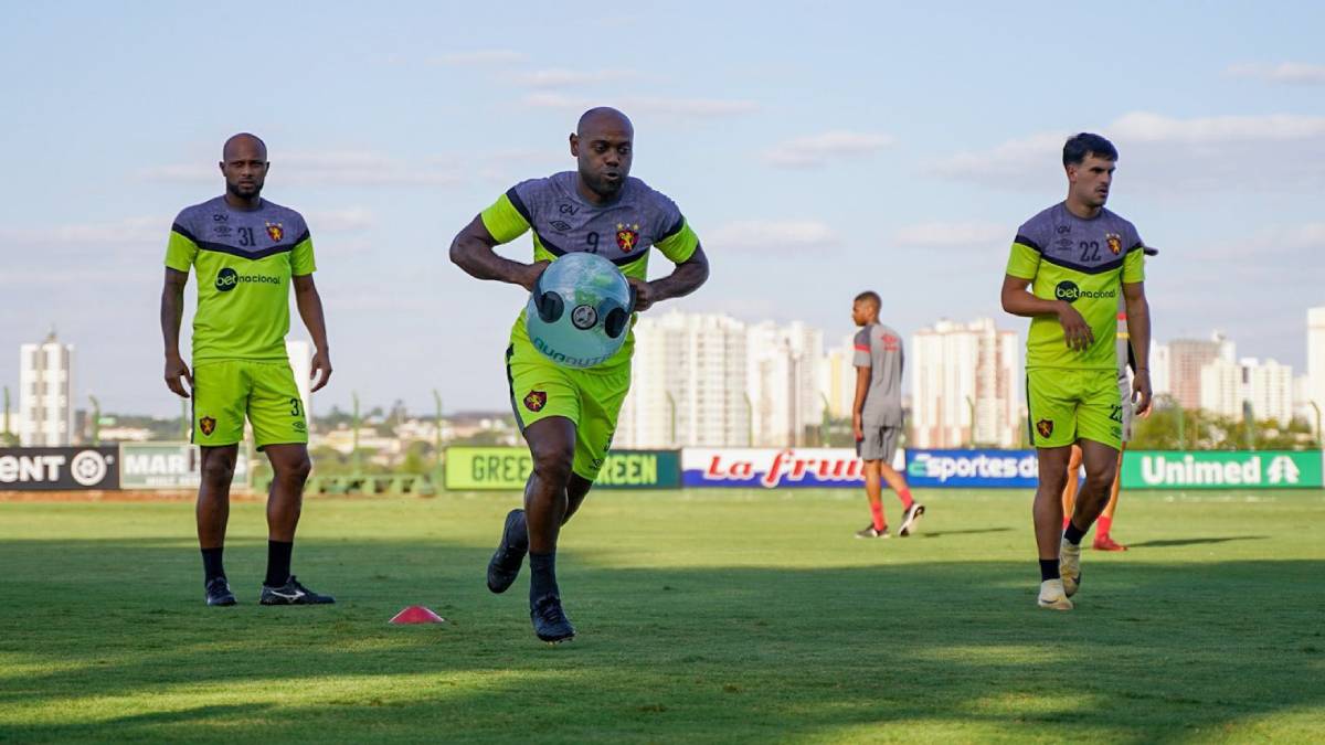 Sem Jorginho, Sport finaliza preparação para duelo contra o Vila Nova, pela Série B; Igor Cariús também deve ficar fora