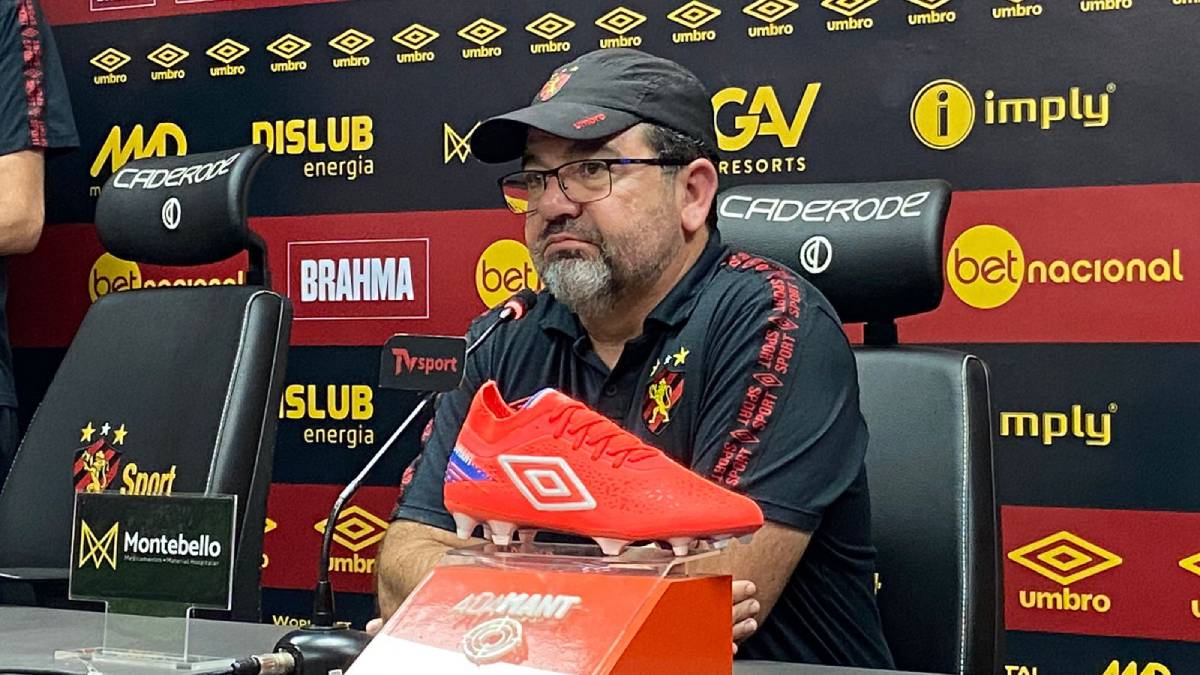 Enderson Moreira critica arbitragem, mas reconhece atuação ruim do Sport contra o Ituano: “A responsabilidade é minha”