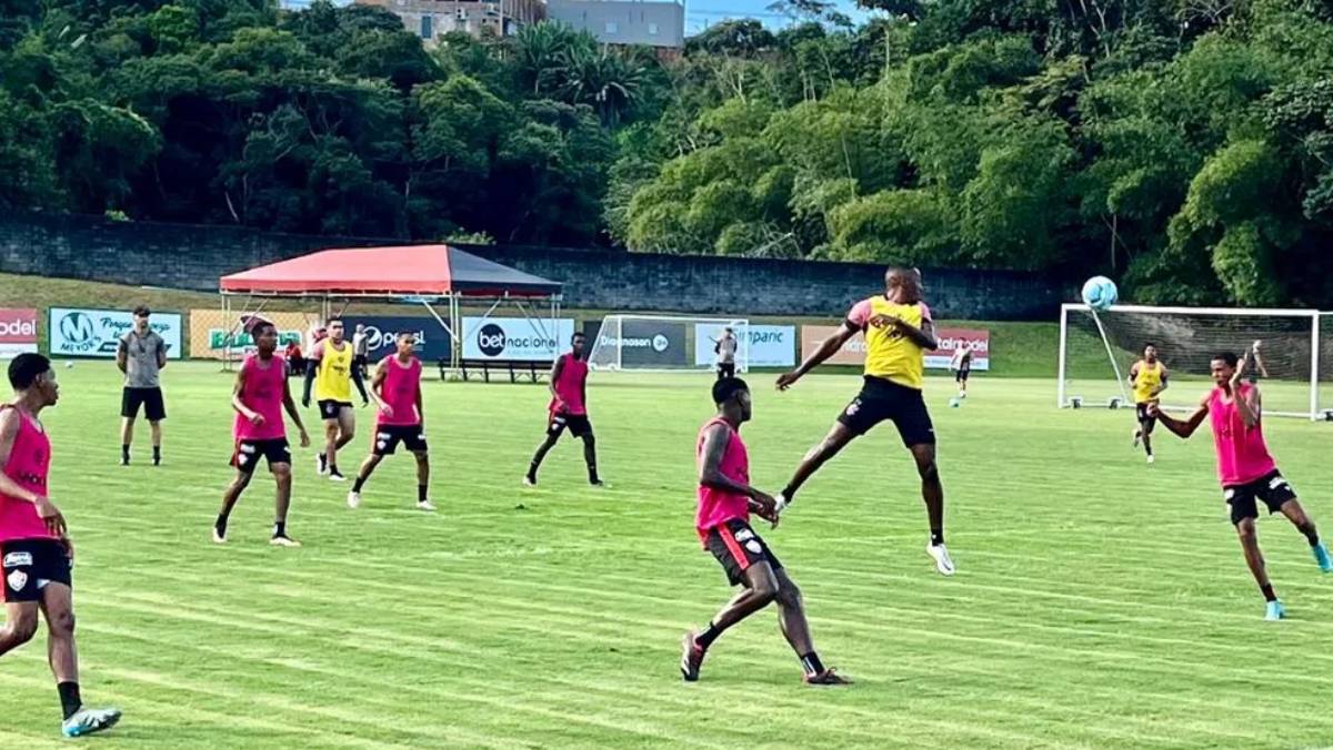 De olho no Londrina, elenco do Vitória retoma trabalhos no CT Manoel Pontes Tanajura
