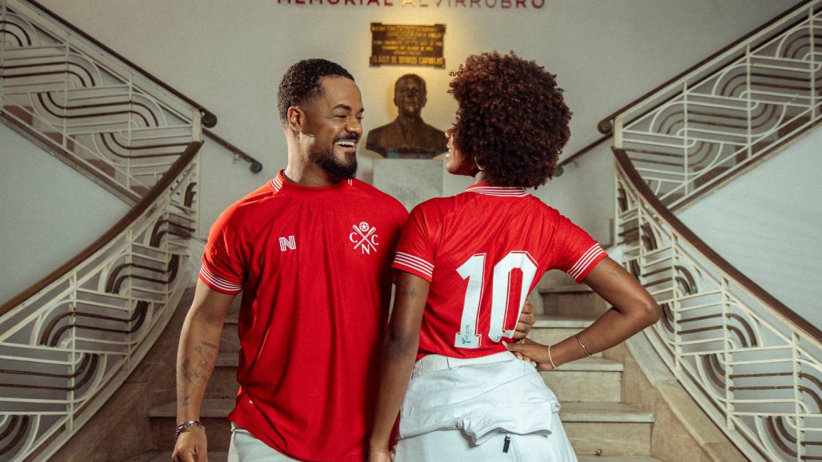Náutico lança terceiro uniforme e já vai estrear em decisão ante o São Bernardo; veja fotos 6 Náutico_Terceiro Unifome_Camisa_Vermelha_2023