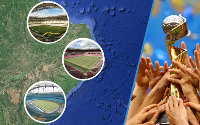 Candidatura do Brasil para receber Copa do Mundo Feminina passa pelo Nordeste