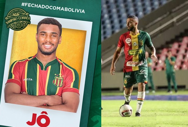 Sampaio Corrêa anuncia a contratação de Jô e o retorno de Gabriel Silva