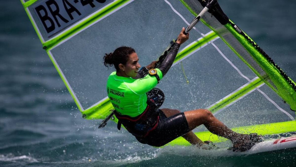 Agenda do Pan NE: 8º dia tem Thiago Monteiro brigando por final, semi no handebol e estreias no judô e na vela 1 Velejadora pernambucana Bruna Martinelli em prova da categoria IQFoil