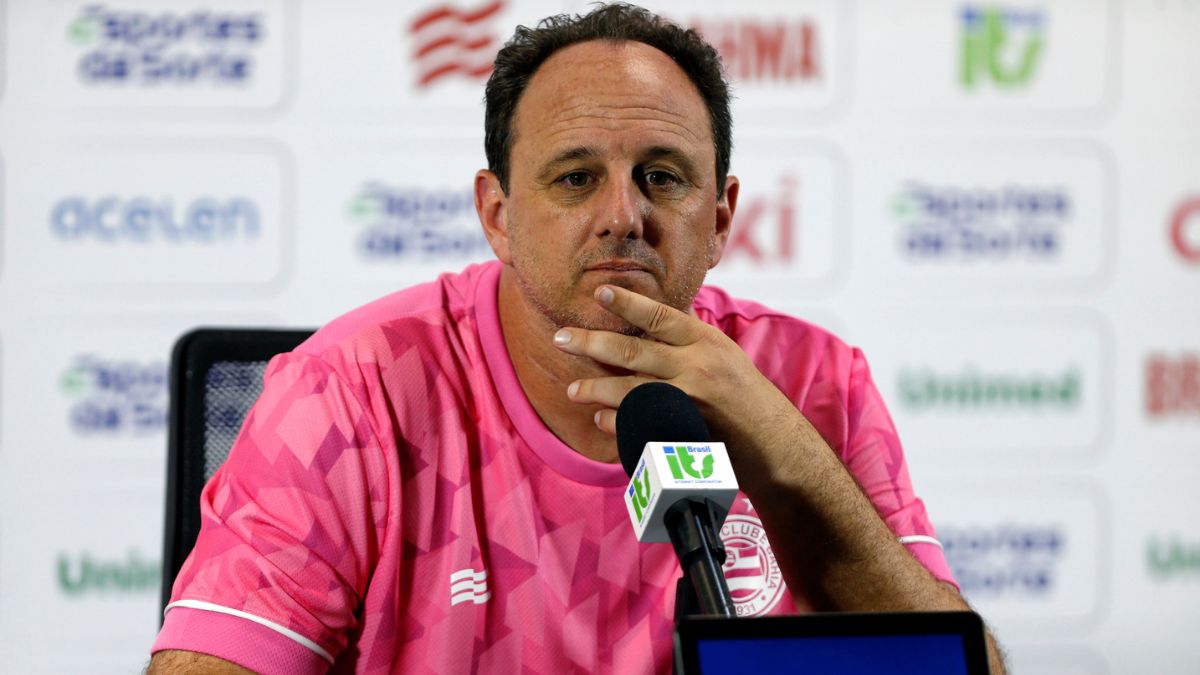 Rogério Ceni vê duelo entre Bahia x Fortaleza como o “maior clássico do Nordeste” no momento
