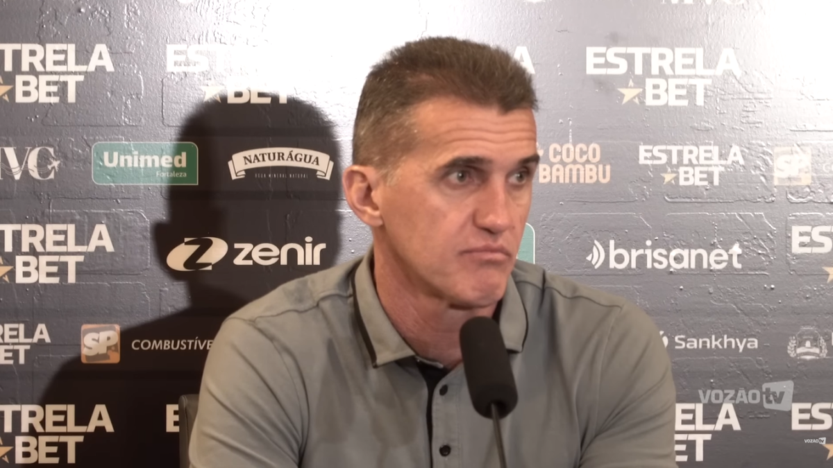 Mancini avalia entrada de jovens no Ceará, mas cita “esqueleto de jogo” para não descaracterizar time