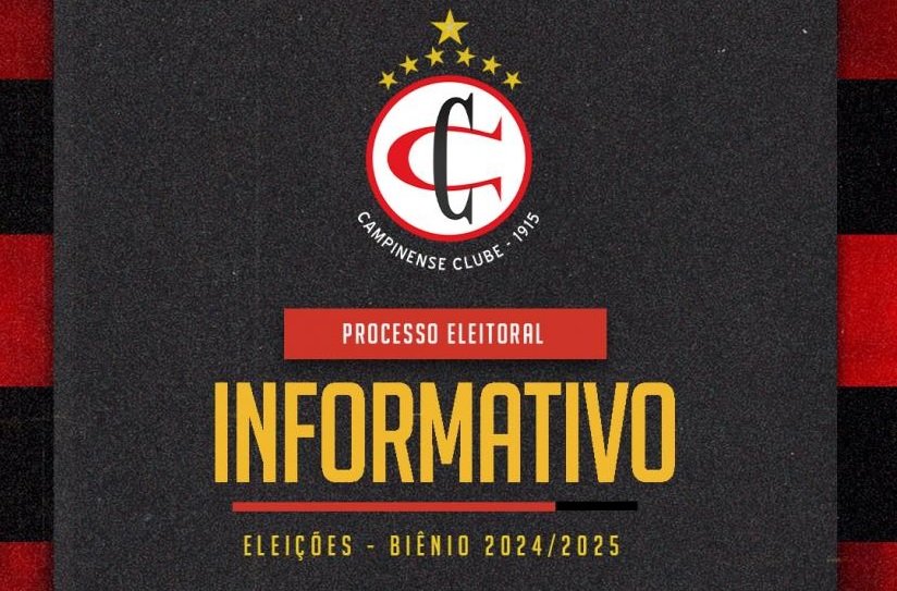 As eleições do Campinense vão acontecer no dia 22 de outubro. Foto: Divulgação
