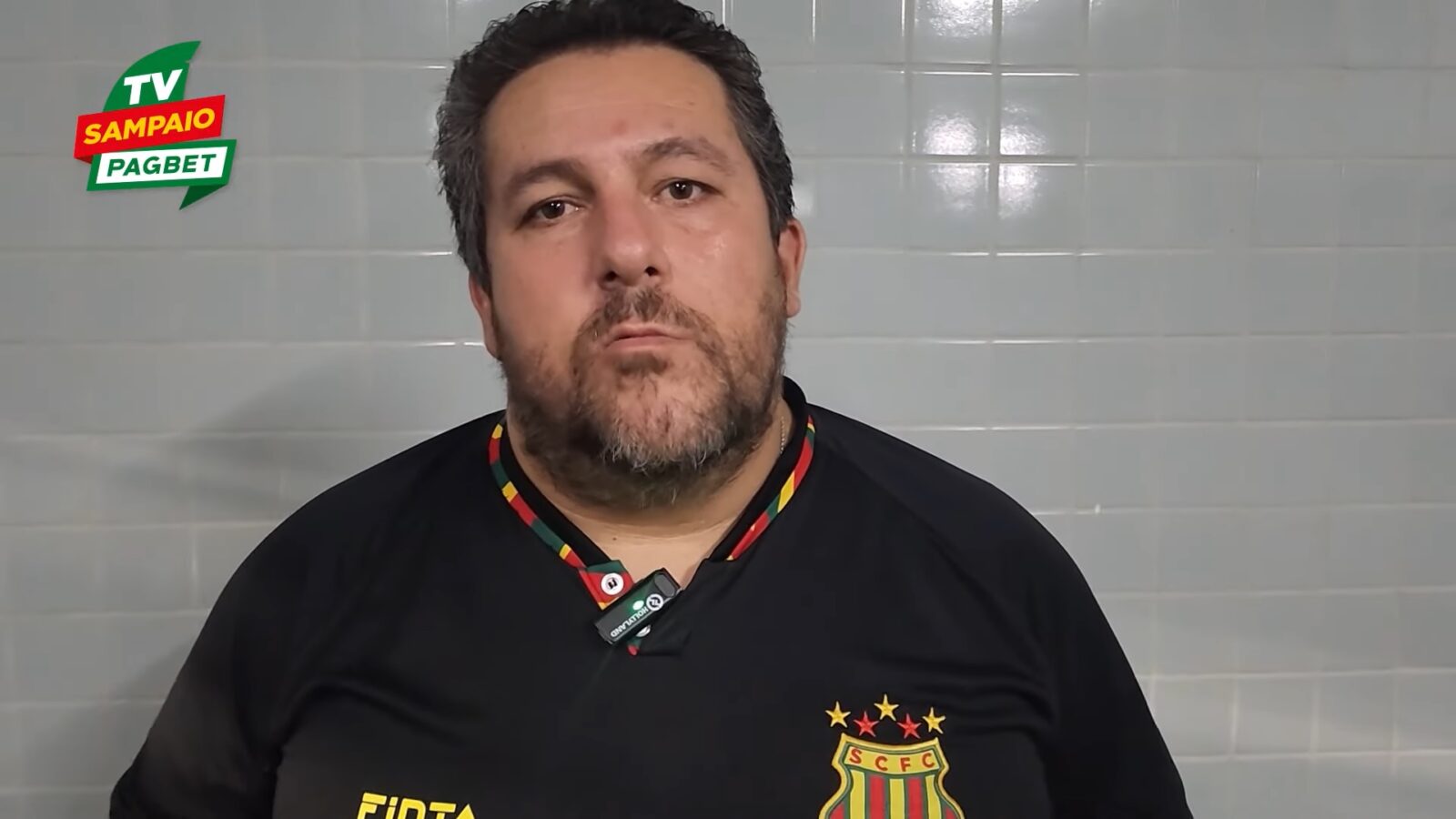 Fernando Marchiori é técnico do Sampaio Corrêa. Foto: Reprodução/Youtube