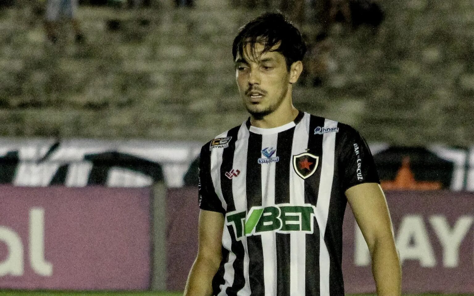 Marco Antonio se despediu do Botafogo-PB. Foto: Cristiano Santos / Botafogo-PB