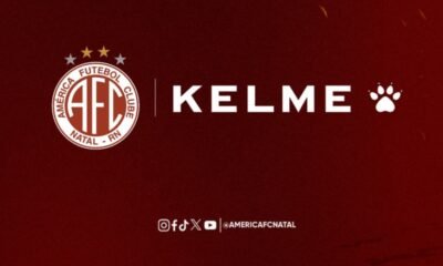 América-RN anuncia acerto com a Kelme para fornecer o material esportivo do clube até 2026
