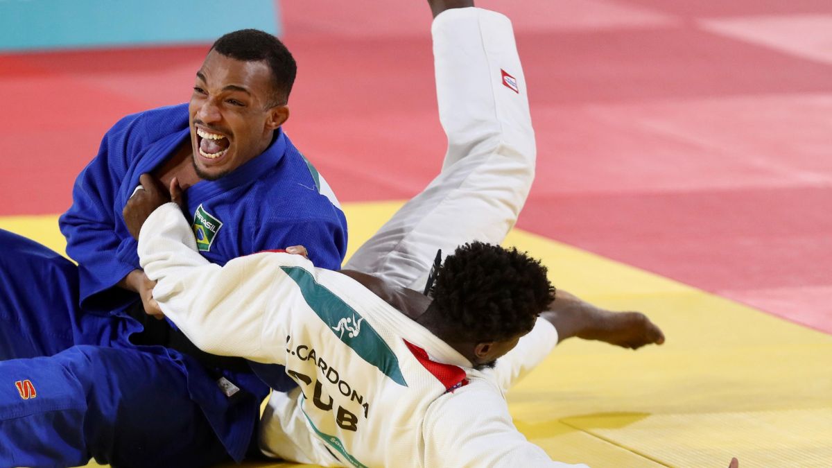 Nordeste fecha Pan-Americano com 49 pódios e 50 medalhistas, na 7ª colocação do quadro de medalhas 7 Judoca Kayo Santos em prova do judô no Pan-Americano Santiago 2023