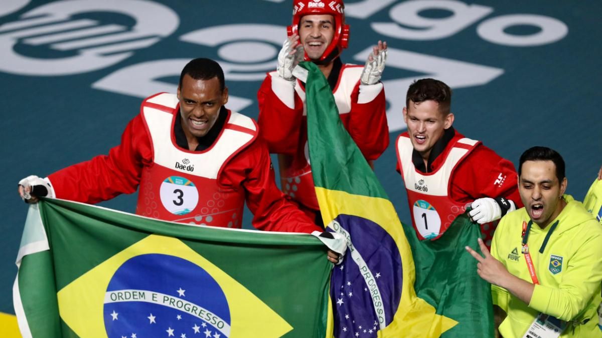 Nordeste fecha Pan-Americano com 49 pódios e 50 medalhistas, na 7ª colocação do quadro de medalhas 8 Edival Netinho Pontes e Paulo Ricardo Melo comemoram ouro no taekwondo por equipes no Pan-Americano Santiago 2023