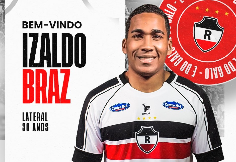 River-PI anuncia o lateral-esquerdo Izaldo Braz, que estava no Potiguar