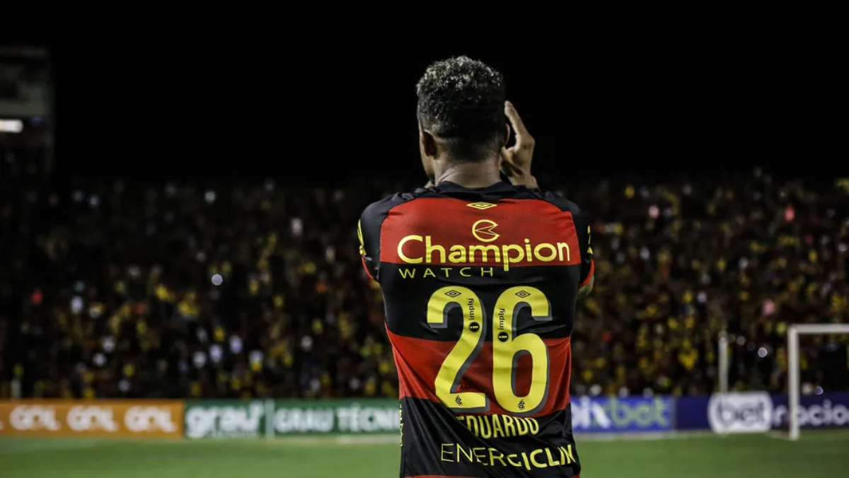 Eduardo se despede do Sport nas redes sociais e lamenta saída: “Não tive a recíproca que gostaria por parte da gestão”