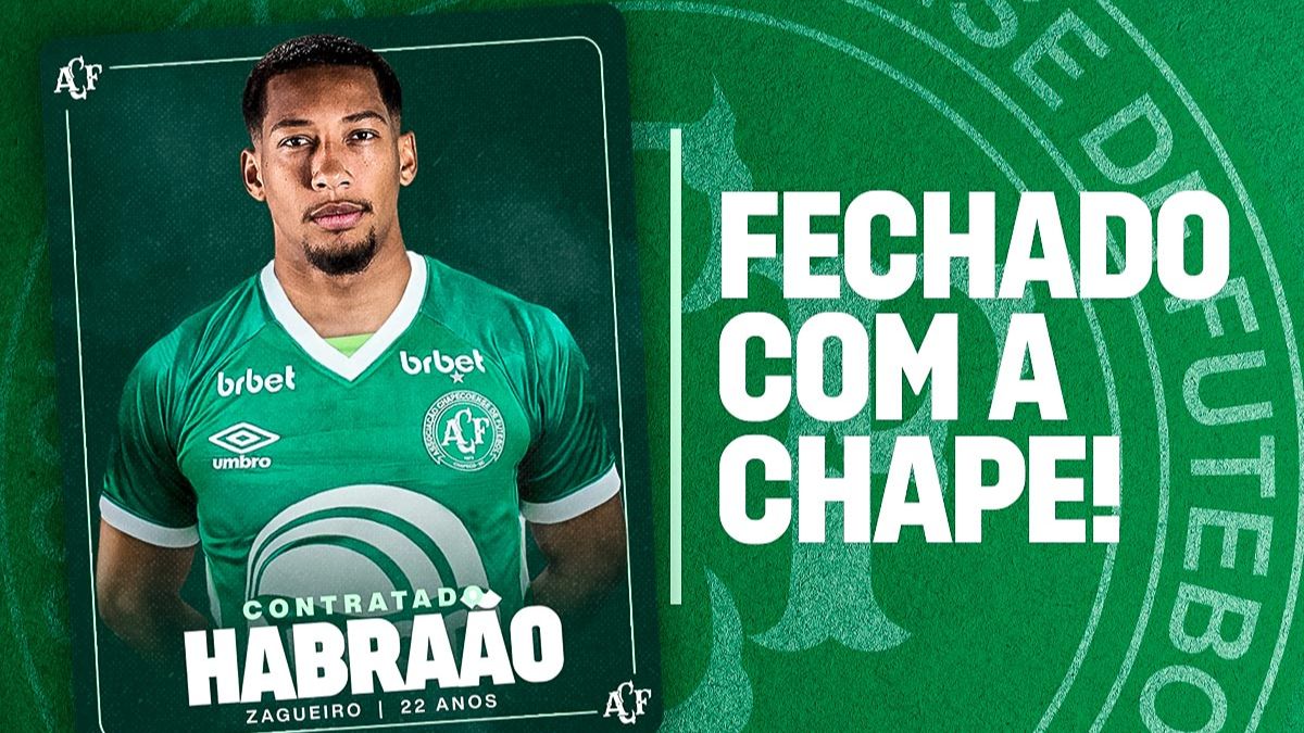 Fortaleza empresta zagueiro Habraão, ex-ABC, à Chapecoense