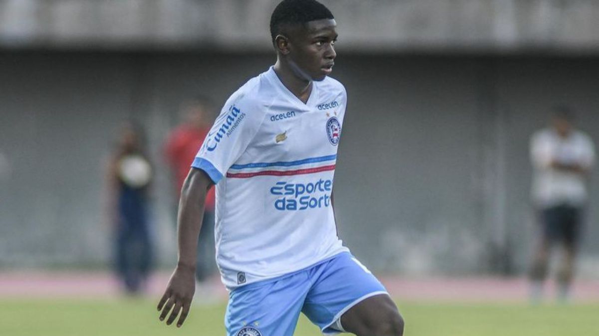 Sidney, destaque no Sub-20 do Bahia, cita Xavi e Iniesta como inspirações e faz balanço da temporada 1 Sidney, destaque do Sub-20 do Bahia