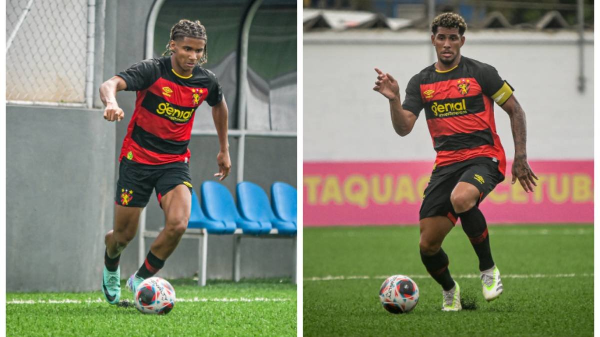 Baraka e Pedro Lima - Fotos: Igor Cysneiros/Sport Recife