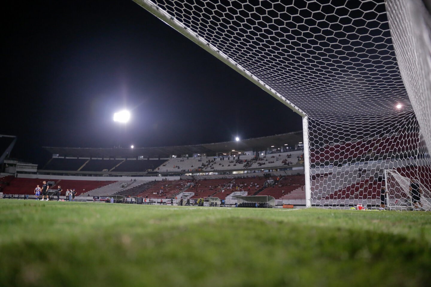 Estádio do Arruda em partida do Pernambucano 2024 - Santa Cruz