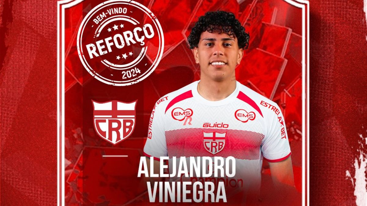CRB anuncia o meia Alejandro Viniegra
