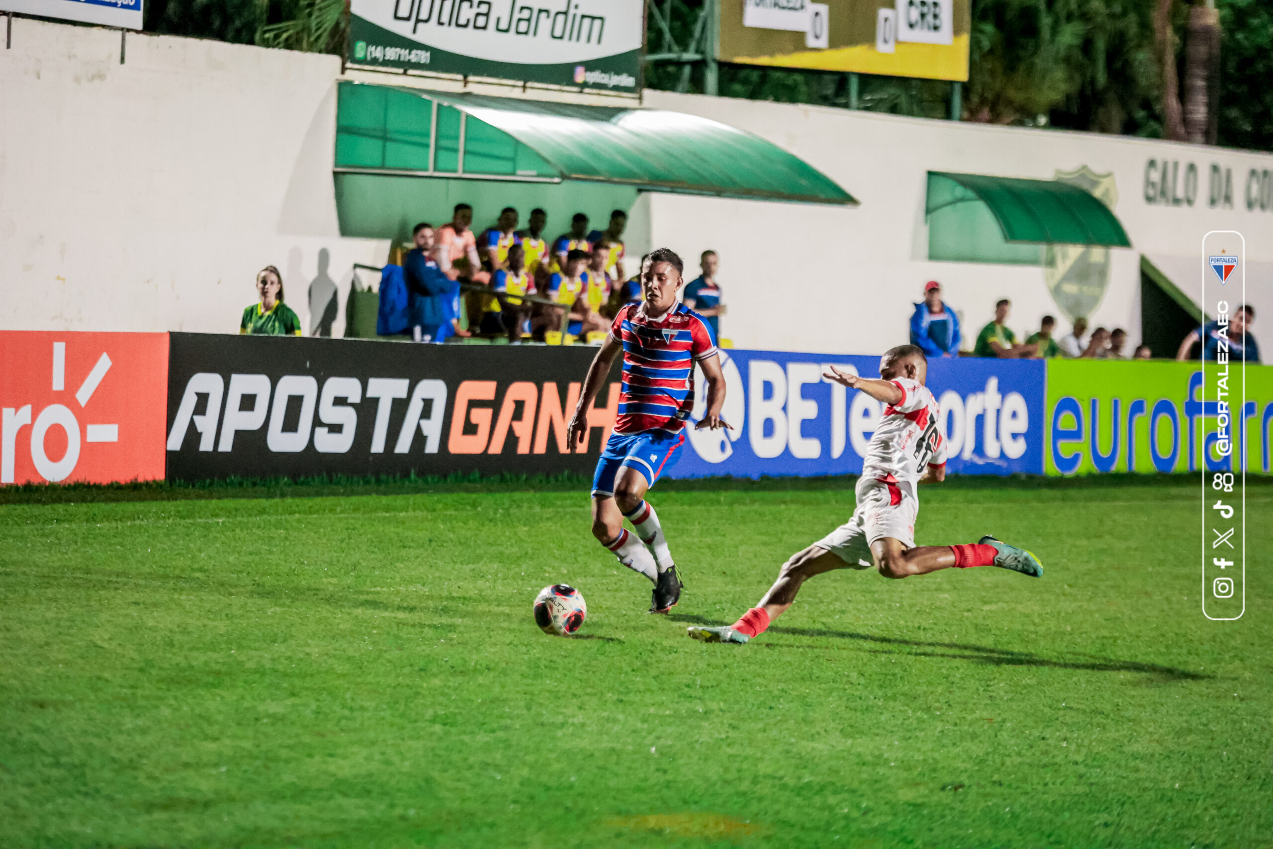 Copinha: Em jogo com duas quedas de energia e golaço, CRB vence o Fortaleza e vai para as oitavas de final