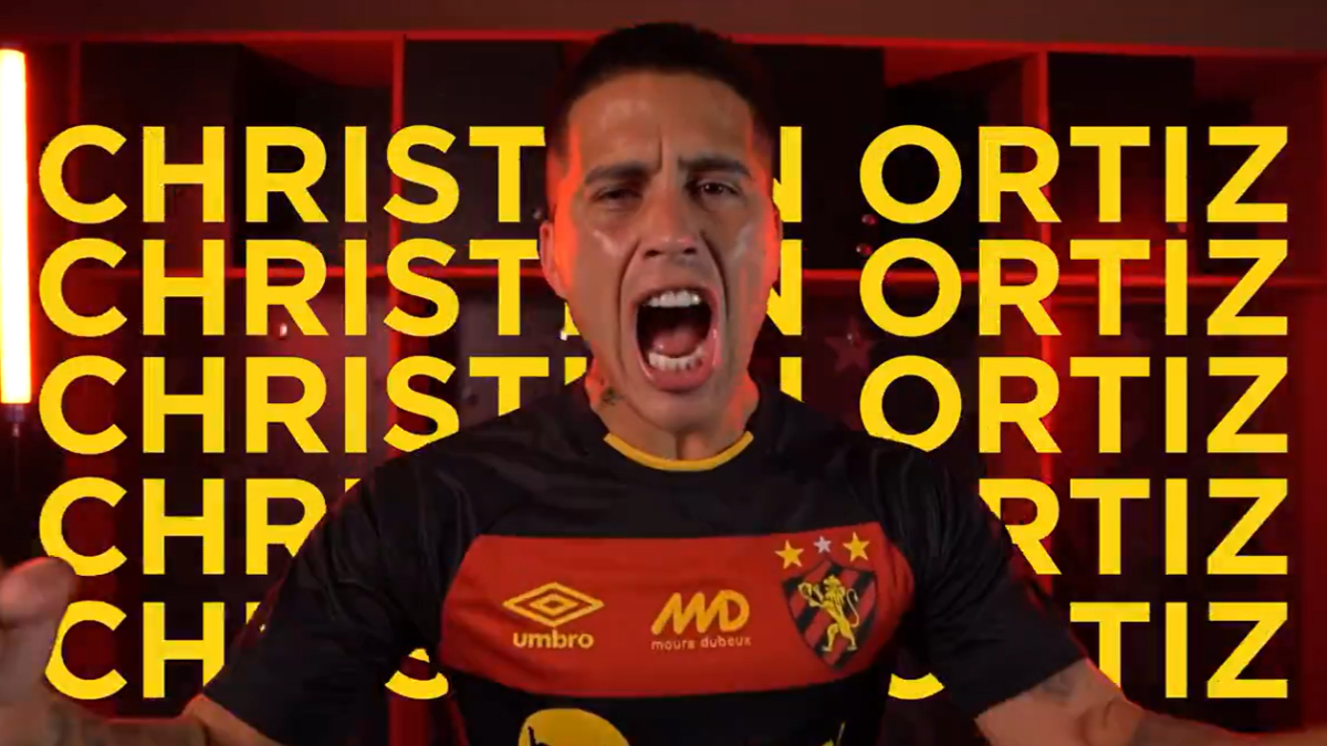 Sport oficializa contratação do atacante Christian ‘Tití’ Ortiz