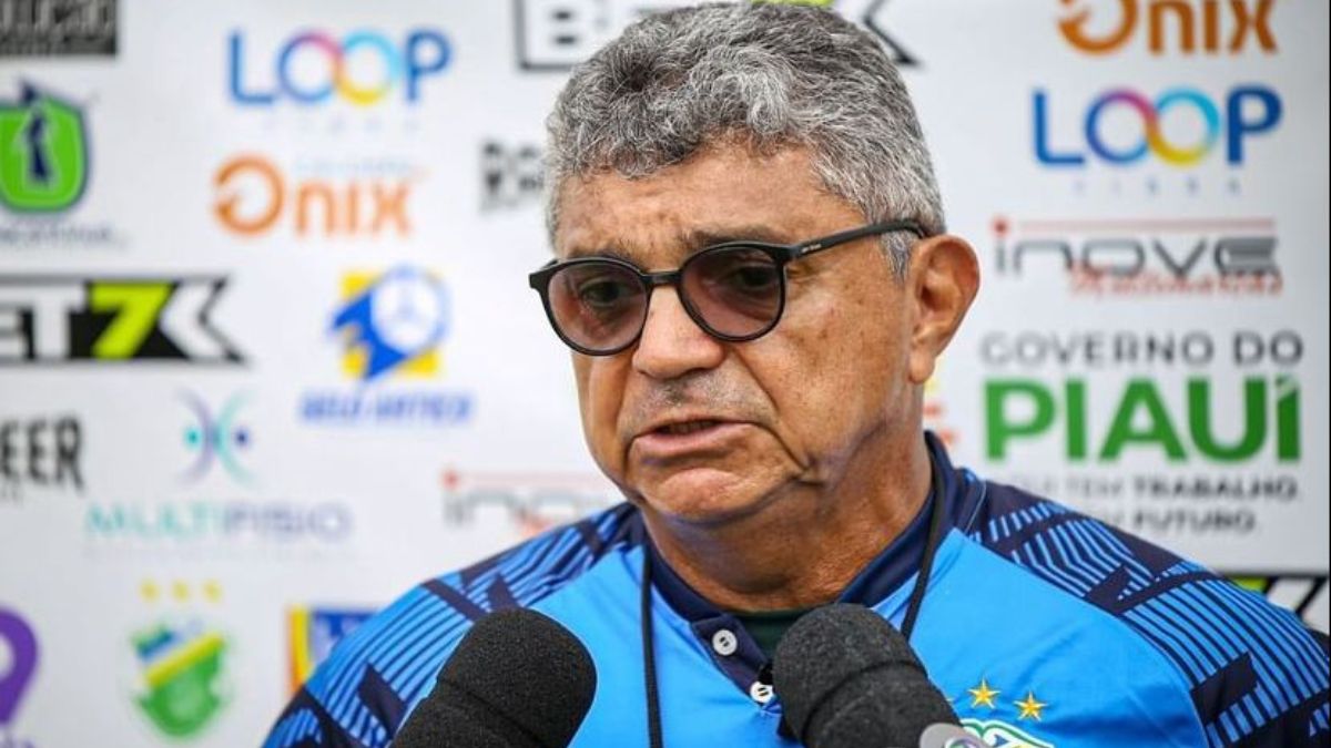 Técnico Flávio Araújo reconhece favoritismo do Vitória contra o Altos, mas ressalta: “Não tira nossa vontade de vencer”