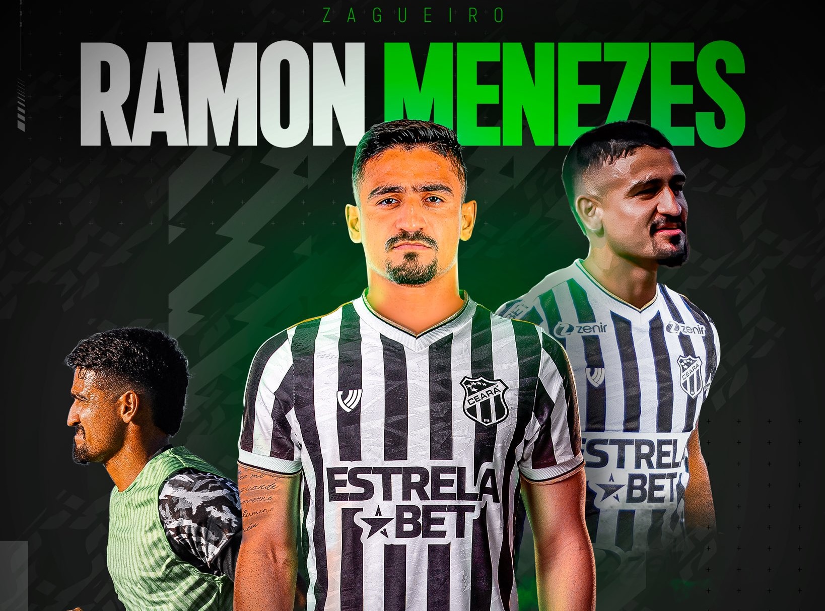 Ceará oficializa contratação do zagueiro Ramon Menezes, ex-CRB