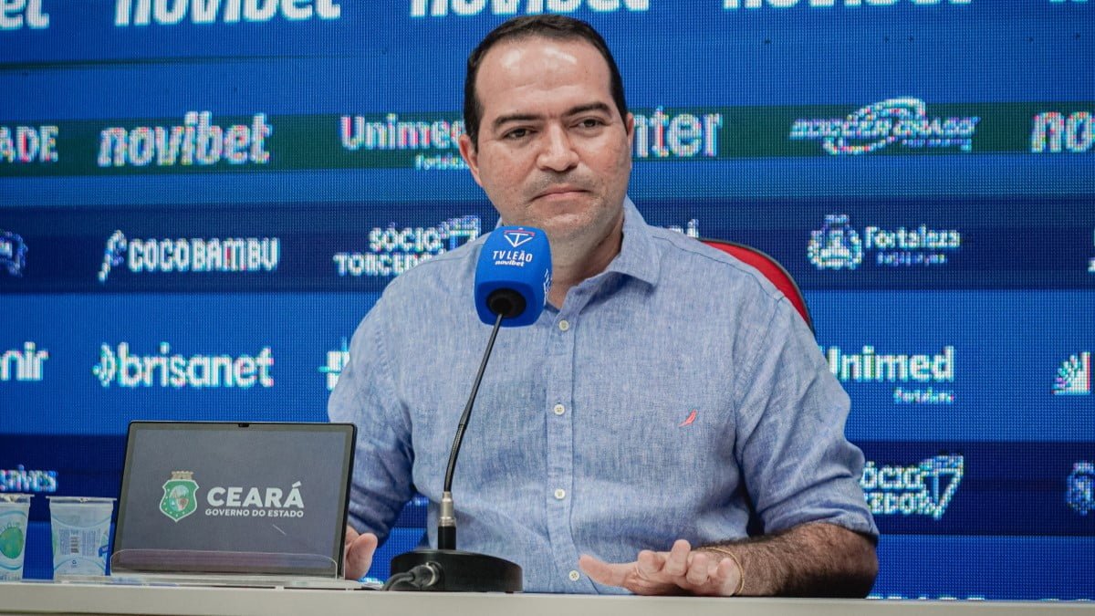 CEO do Fortaleza, Marcelo Paz