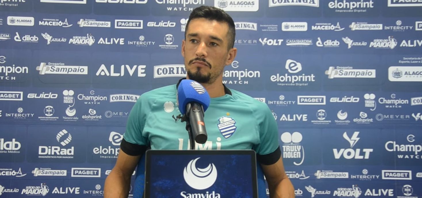 Juninho Valoura analisa mau momento do CSA na temporada: “Quem estiver aqui tem que está comprometido”