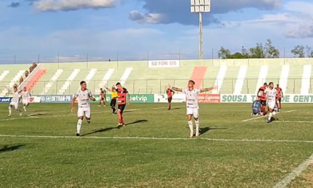 Sousa x Campinense, pelo Campeonato Paraibano. Foto: Reprodução/Instagram Sousa EC